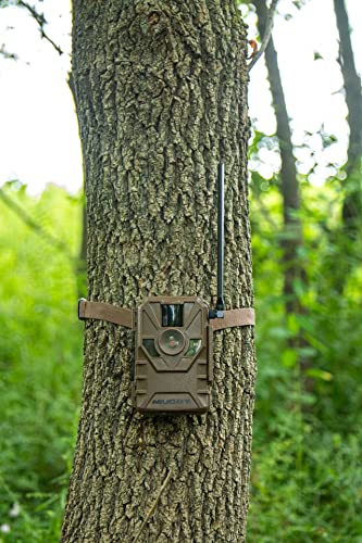 Muddy Outdoors Manifest 2.0 Cellular Trail Camera, Quick SCAN AR Code, 16 MEGAPIXELS, AT&T and VERIZON, Stealth CAM Command APP, Brown