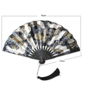 Folding Hand Fan Folding Fan Handheld Folded Fan Japanese Women's Cherry Blossom Folding Fan, Outdoor Home Decoration, Dance, Wedding Gifts, Souvenirs Fan Foldable Fan Hand Held Fans