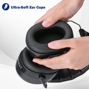 ProCase Hearing Protection Earmuffs Bundle with Ear Protection Headphone