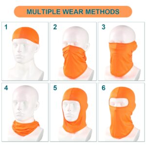 Vicenpal 30 Pieces Balaclava Face Mask Men Pasamontañas Hombre Full Face Cover Sun Protection Balaclava UV Protection Face Balaclava Ski Mask Cover for Men Women Outdoor Sports, Small-Large