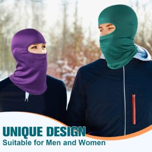 Vicenpal 30 Pieces Balaclava Face Mask Men Pasamontañas Hombre Full Face Cover Sun Protection Balaclava UV Protection Face Balaclava Ski Mask Cover for Men Women Outdoor Sports, Small-Large