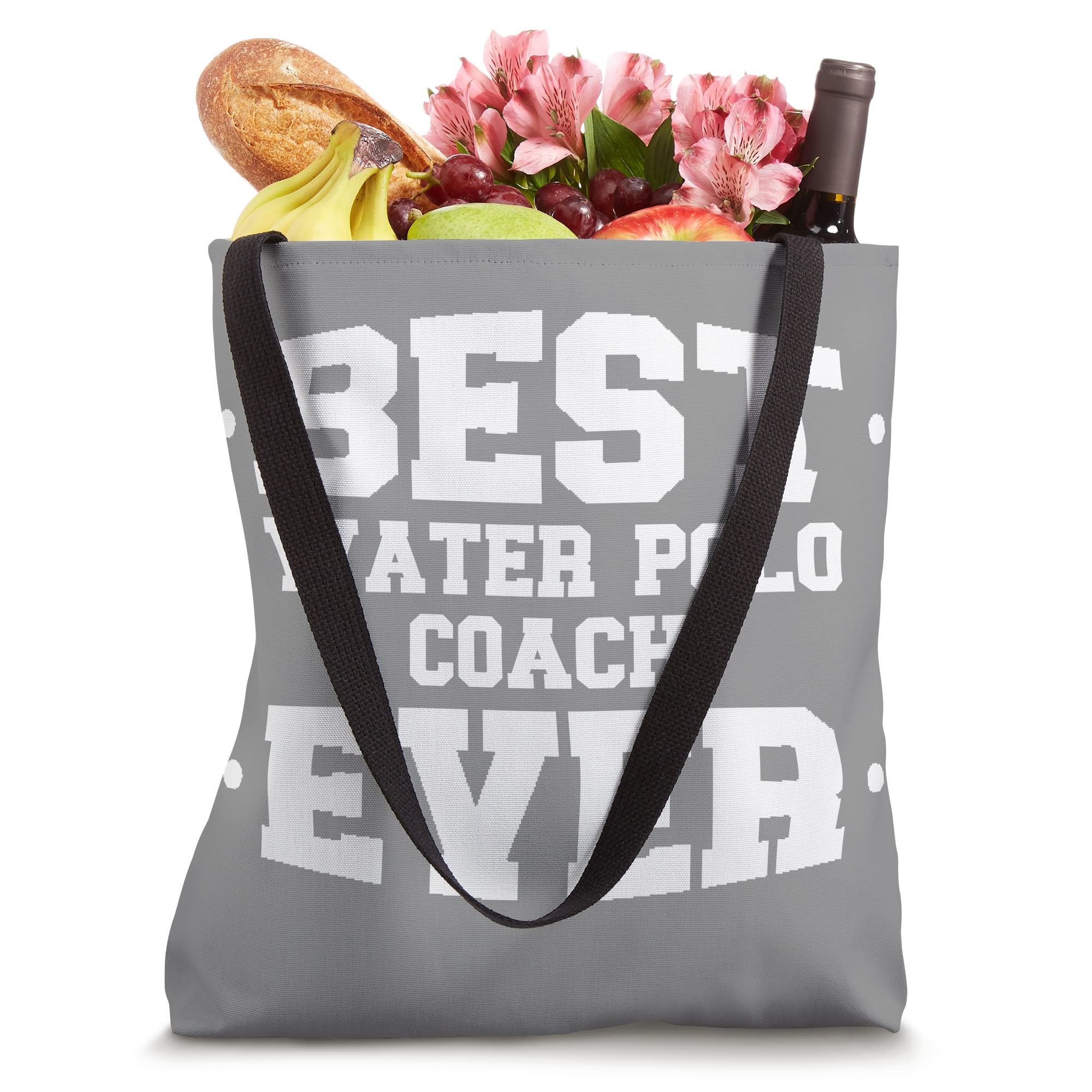 Water Polo Best Ever Coach Appreciation Tote Bag