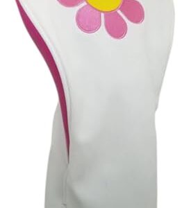 Flower Power Driver Headcover by ReadyGolf (Pink)