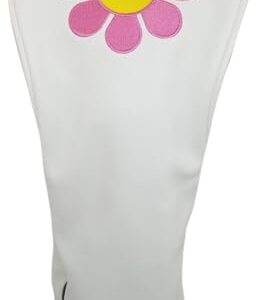 Flower Power Driver Headcover by ReadyGolf (Pink)