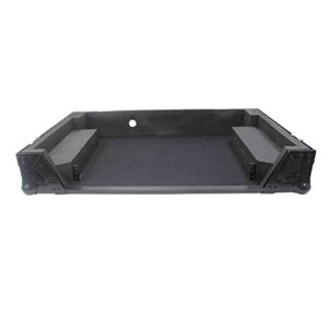 ProX XS-RANEONE WBL Flight Case For RANE ONE DJ Controller with 1U Rack and Wheels - Black Finish