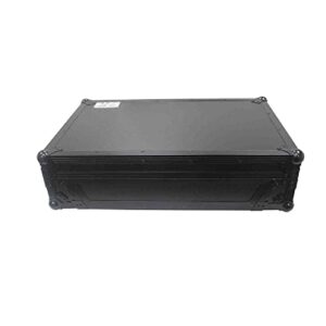 ProX XS-RANEONE WBL Flight Case For RANE ONE DJ Controller with 1U Rack and Wheels - Black Finish