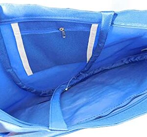 Trade Winds Trump 2024 Blue Embroidered Zippered Beach Bag Tote Purse