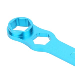 ZPSHYD Fishing Reel Wrench, Blue Casting Fishing Reel Care Maintenance Wrench Aluminium Alloy DIY Spanner Repairing Maintenance Tool