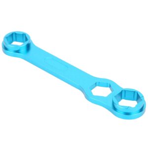 ZPSHYD Fishing Reel Wrench, Blue Casting Fishing Reel Care Maintenance Wrench Aluminium Alloy DIY Spanner Repairing Maintenance Tool