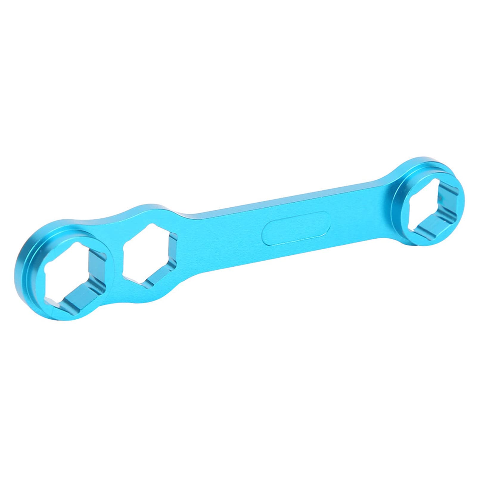 ZPSHYD Fishing Reel Wrench, Blue Casting Fishing Reel Care Maintenance Wrench Aluminium Alloy DIY Spanner Repairing Maintenance Tool