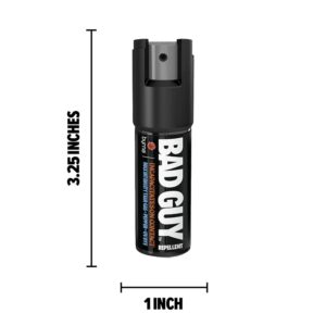 Byrna BGR MAX Pepper Spray + Tear Gas | Maximum Stopping Power | Attacker Tracker UV Marking DYE Technology | Military Strength Self-Defense Stream Spray (0.5 OZ (2 Pack))