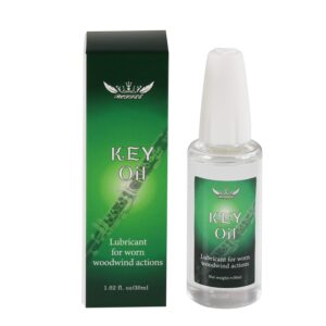 Musical Instrument Key Oil for Clarinets,Flutes,Saxophones,Oboes,Bassoons,woodwind instrument,1.02 fl. oz