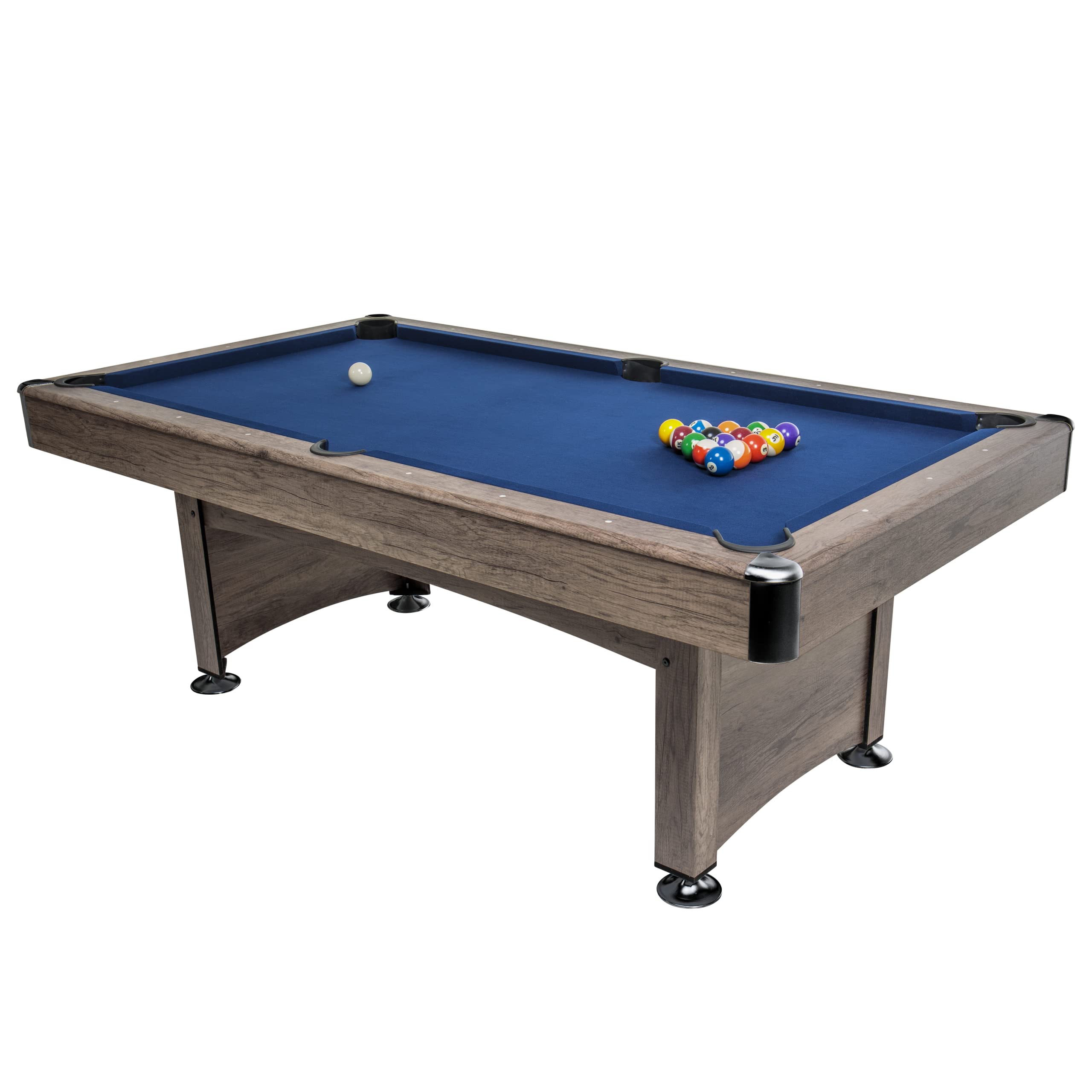 Triumph Sports American Legend Maverick 84” Billiard Table, Blue (45-6851W)