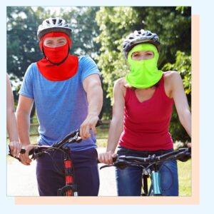 60 Pcs Balaclava Face Masks Men Full Face Cover Balaclava Mask Pasamontañas Ski Mask Winter Mask for Men Women (Bright Colors)