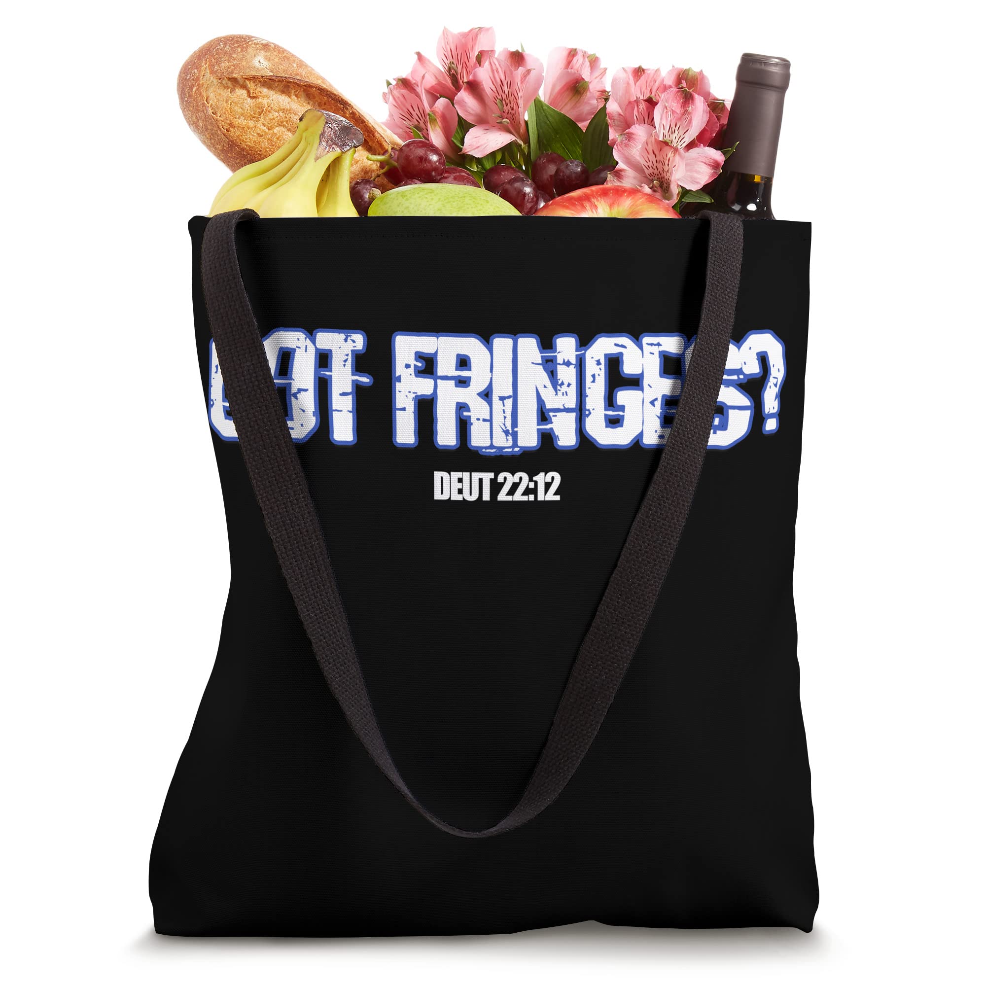 Hebrew Israelite Clothing Judah Got Fringes Deut 22 2 Torah Tote Bag