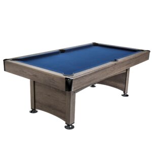 Triumph Sports American Legend Maverick 84” Billiard Table, Blue (45-6851W)