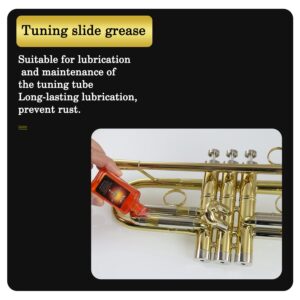 Synthetic Tuning Slide Grease for Trumpet,Trombone,French Horn,Tuba,Euphonium and Other Brass Instruments…