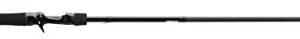 13 FISHING - Meta - 7'3" MH Casting Rod (Extra Fast Action) - MTGC73MH, Black