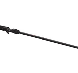 13 FISHING - Meta - 7'3" MH Casting Rod (Extra Fast Action) - MTGC73MH, Black