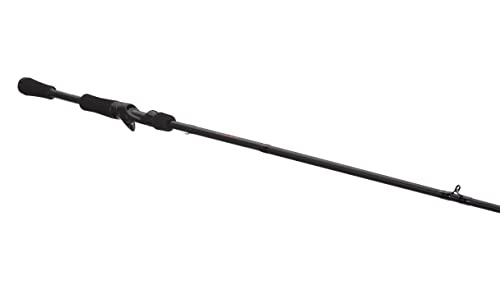 13 FISHING - Meta - 7'3" MH Casting Rod (Extra Fast Action) - MTGC73MH, Black