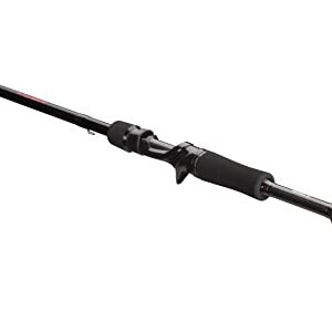 13 FISHING - Meta - 7'3" MH Casting Rod (Extra Fast Action) - MTGC73MH, Black