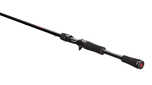 13 FISHING - Meta - 7'3" MH Casting Rod (Extra Fast Action) - MTGC73MH, Black