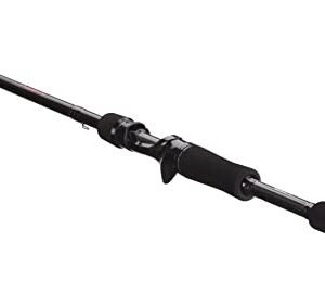 13 FISHING - Meta - 7'3" MH Casting Rod (Extra Fast Action) - MTGC73MH, Black