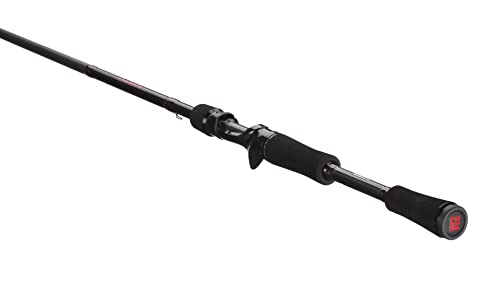 13 FISHING - Meta - 7'3" MH Casting Rod (Extra Fast Action) - MTGC73MH, Black