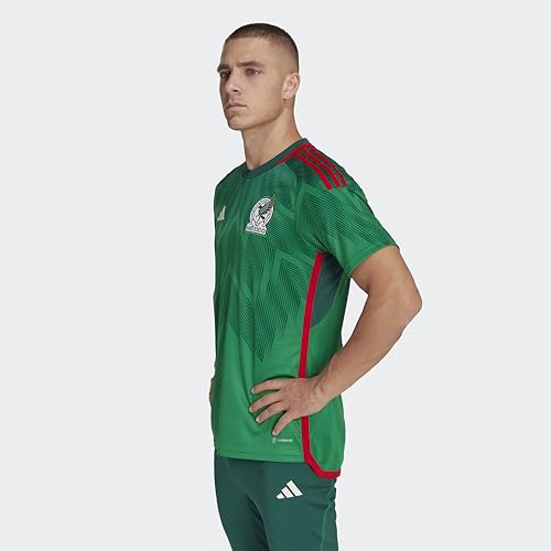 adidas Mexico 22 Home Jersey Men's, Green, Size M