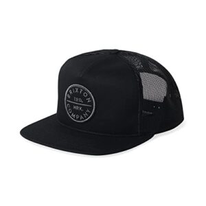 brixton mesh hat, black