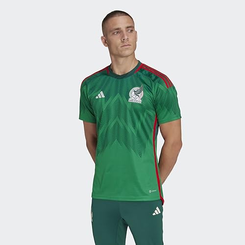 adidas Mexico 22 Home Jersey Men's, Green, Size M