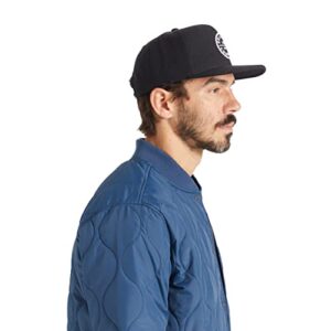 Brixton Unisex Adult Pledge Baseball Cap, Black