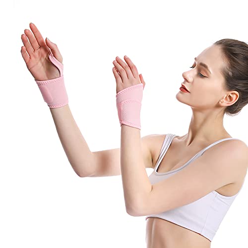 1 Pack Version Profession Wrist Support Brace, Adjustable Wrist Strap Reversible Wrist Brace for Sports Protecting/Tendonitis Pain Relief/Carpal Tunnel/Arthritis/Injury Recovery