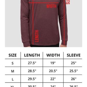 INTO THE AM Premium Long Sleeve Shirts for Men Casual Work Sun Protection Plain T-Shirts for Gym Construction (Charcoal, Small)