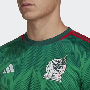 adidas Mexico 22 Home Jersey Men's, Green, Size M