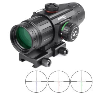 3X Prism Scope GIII LS3X30 Red/Green Illuminated Reticle 3X30mm Prism Scope (Chevron Reticle)