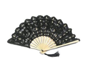 folding hand fan folding fan handheld folded fan chinese style decorative bamboo fans lace fabric silk folding hand held dance fans flower party wedding prom foldable fan hand held fans