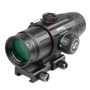 3x prism scope giii ls3x30 red/green illuminated reticle 3x30mm prism scope (chevron reticle)