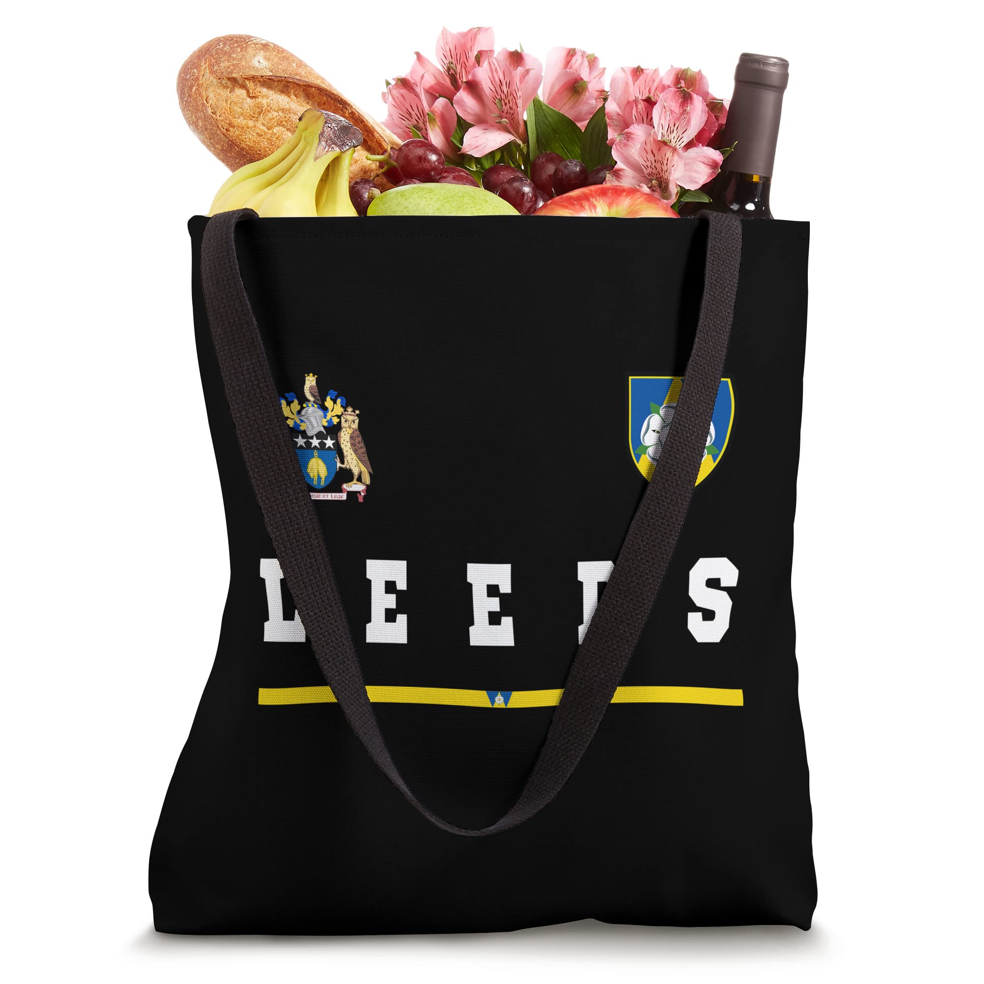 Leeds Sports/Soccer Jersey Tee Flag Football Tote Bag