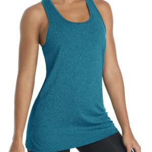 TACVASEN Athletic Tank Tops for Women Sleeveless Yoga Shirts Quick Dry Lightweight Comfortable Fitness Workout Tank Tops