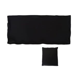 Sardoxx Black DJ Facade Scrim DJ Booth Scrim 19.5"x 44.2" w/Small Bag