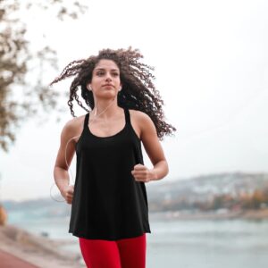 Healifty Women's Fitness Vest Female Sports Vest Women Yoga Vest Womens Athletic Tanks Womans Tank Top Workout Tops Women Cropped Running Tank Women Sports Vest Female Yoga Clothes Cut Out Black