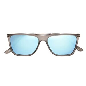 Body Glove Primo Wayfarer Sunglasses, Grey, 53 mm