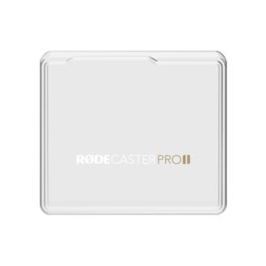 Rode RODECaster Pro II Integrated Audio Production Console Bundle with Rode RODECover II Polycarbonate Cover and 32GB MicroSDHC Memory Cards