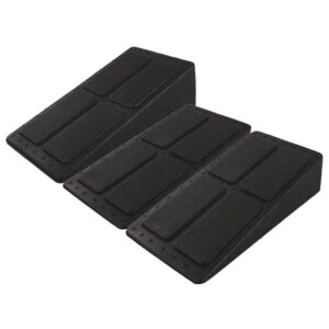 slant board stretching equipment – 3pcs foam board calf stretcher – durable polypropylene foam slant board for squats – different inclination angles – ideal for recovery, workouts