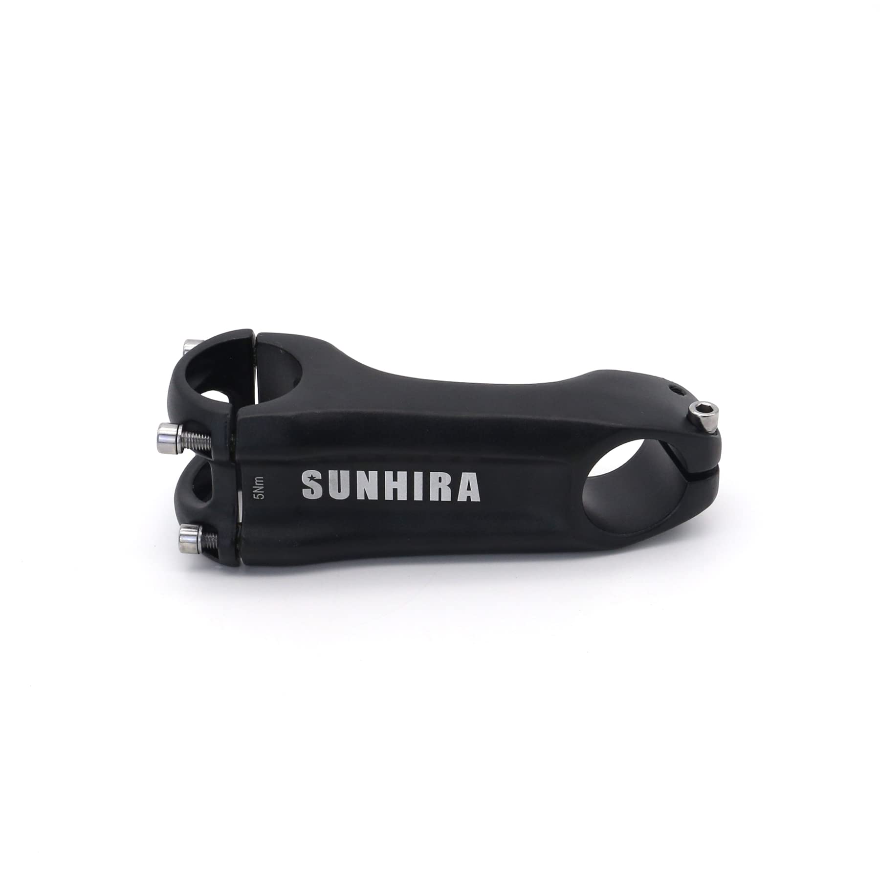 SUNHIRA Bike Stem 28.6 * 31.8mm 80mm 100mm Aluminum Alloy MTB Stem Mountain Bike Handlebar Stem for Road Bike, MTB, BMX, Cycling (28.6 * 31.8mm 100mm-17°)