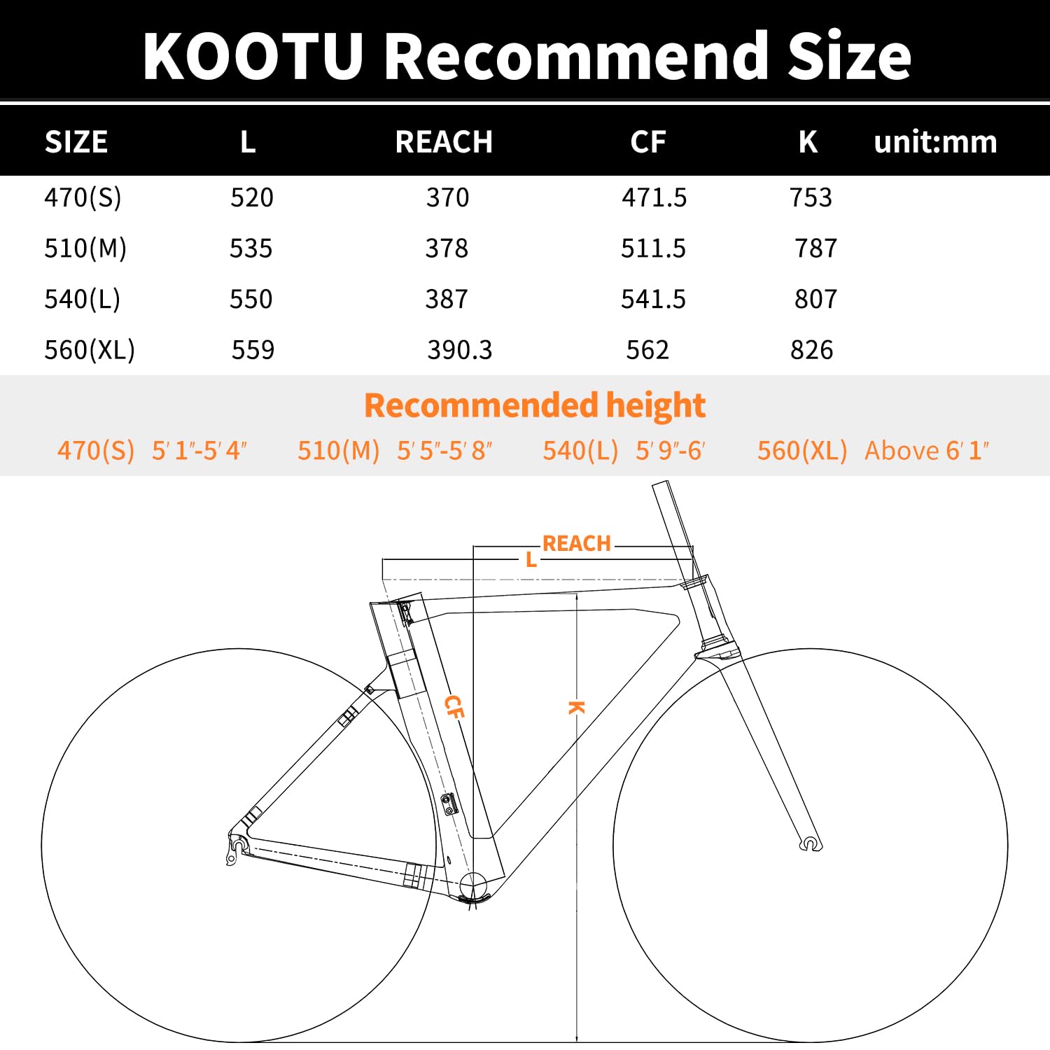 KOOTU Carbon Road Bike,700C Wheels Commuter Bicycle for Men and Women,Racing Bicycle with Shimano 105 R7000 22S Speeds Groupset Ultra-Light Bicycle