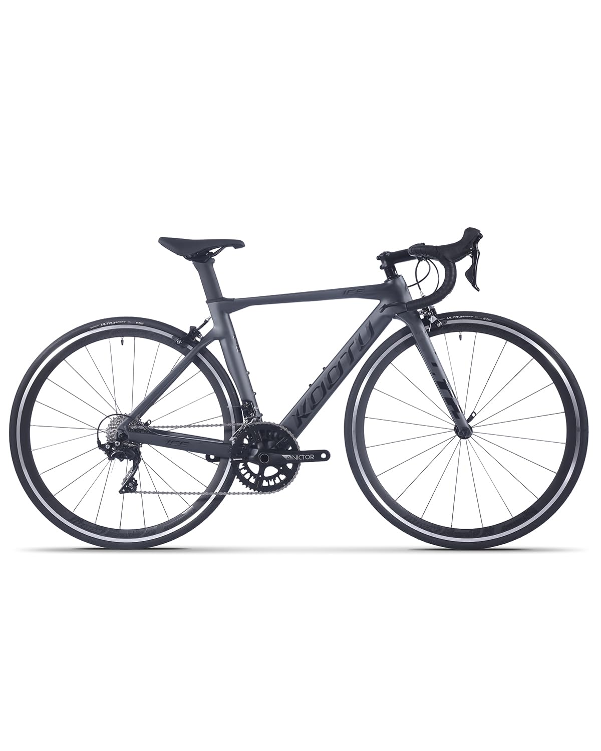 KOOTU Carbon Road Bike,700C Wheels Commuter Bicycle for Men and Women,Racing Bicycle with Shimano 105 R7000 22S Speeds Groupset Ultra-Light Bicycle