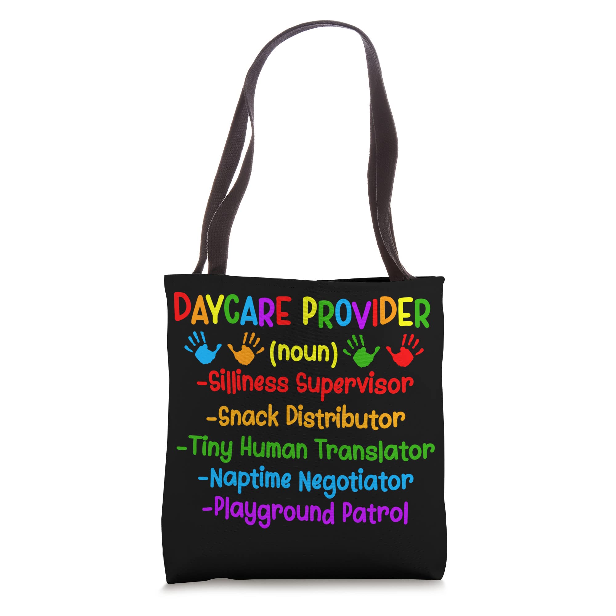 Daycare Provider Definition Daycare Teacher Day Tote Bag