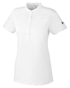 under armour ladies' corporate performance polo 2.0 white small